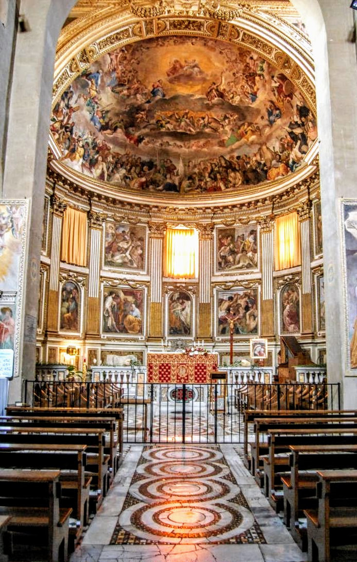 Apse, church of Santi Quattro Coronati, Rome