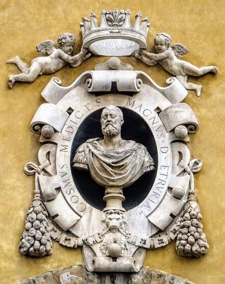 Bust of Cosimo l de' Medici by Giovanni Bandini, Museo dell' Opera del Duomo, Florence