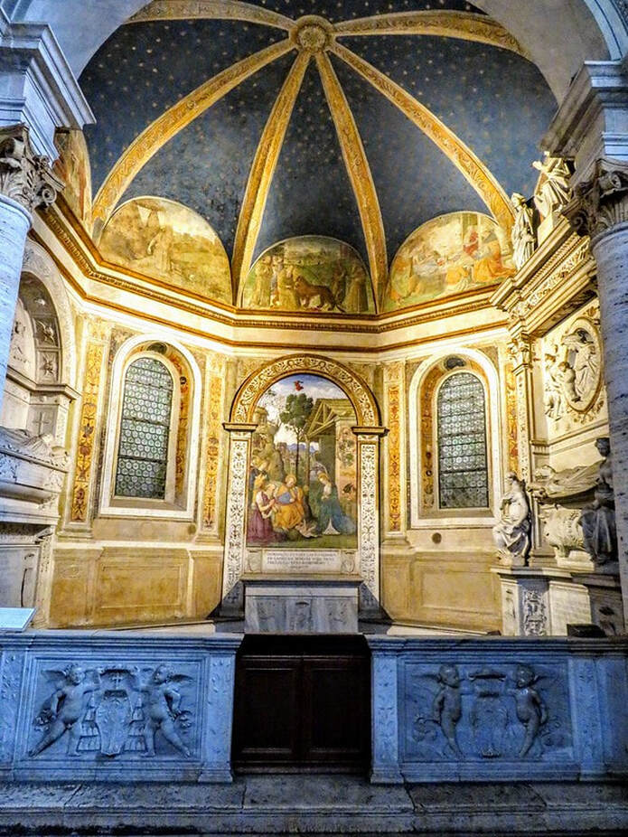 Cappella della Rovere, church of Santa Maria del Popolo, Rome