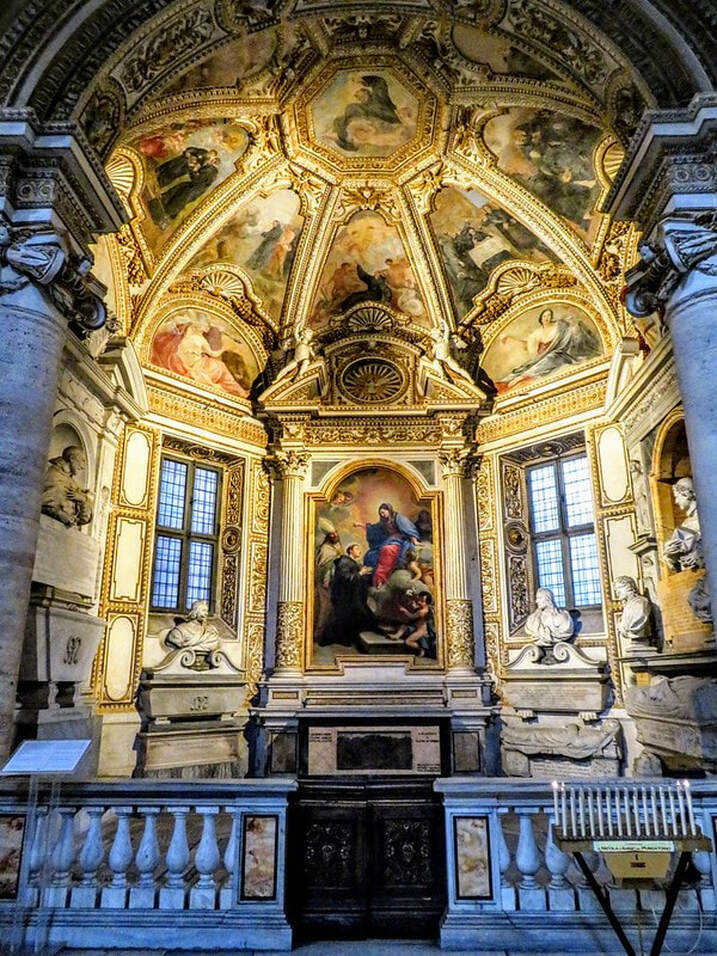 Cappella Mellini, church of Santa Maria del Popolo, Rome