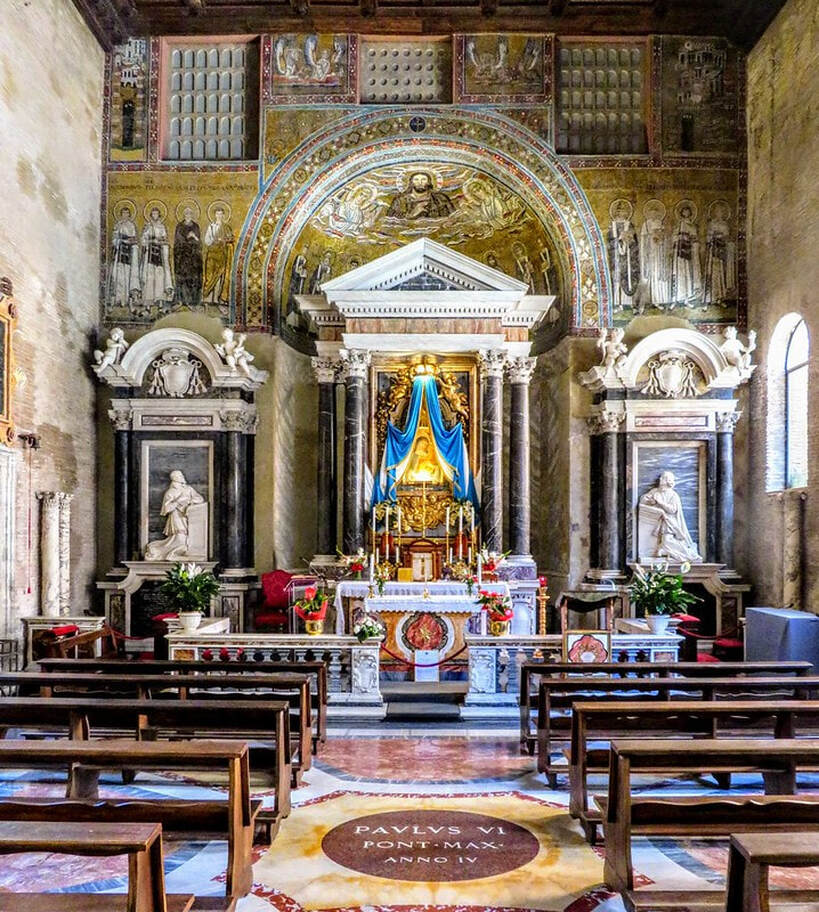 Chapel of St Venantius, Lateran Baptistery, Rome 
