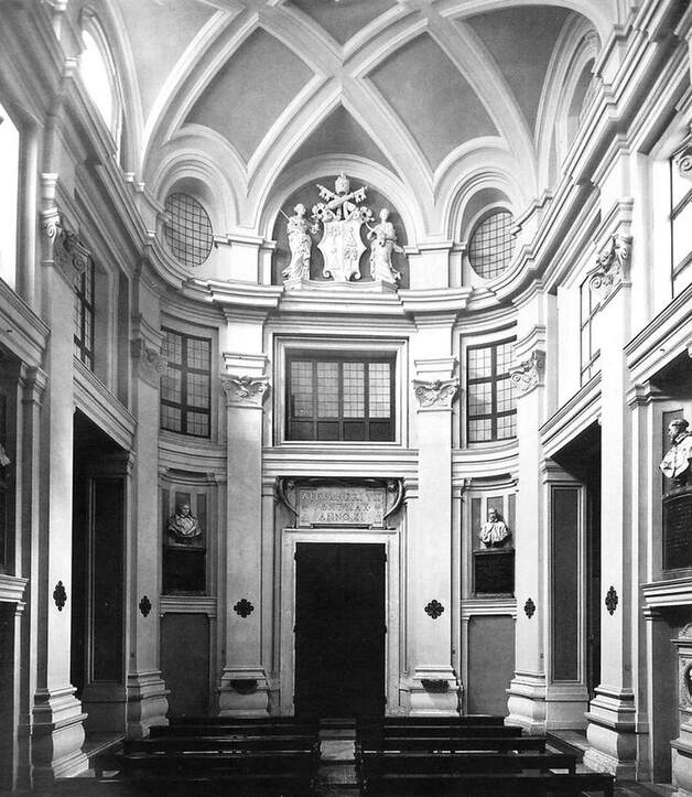 Chapel of the Three Magi (Cappella dei Re Magi) by Francesco Borromini, Rome