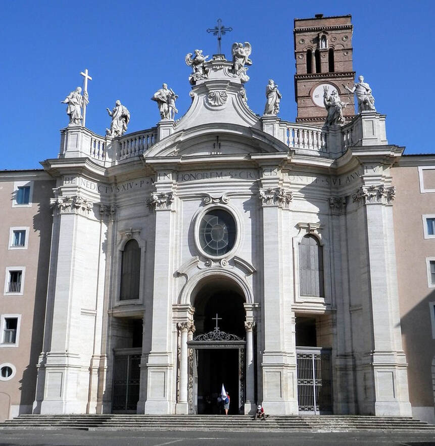 The church of Santa Croce in Gerusalemme in Rome - in Rome (Est. 2001)