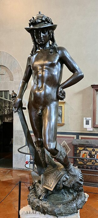 David by Donatello, Museo del Bargello, Florence