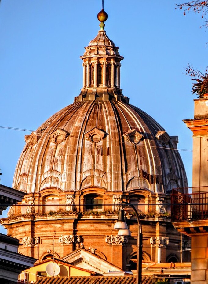 Dome, San Carlo ai Catinari, Rome