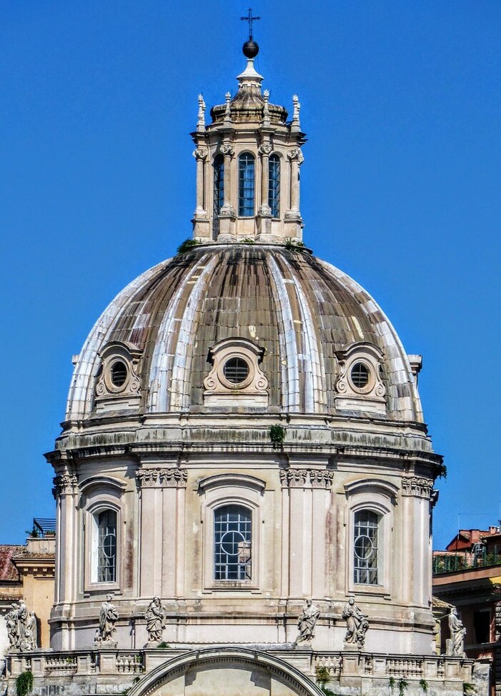 Dome, church of  Santissimo Nome di Maria al Foro Traiano, Rome
