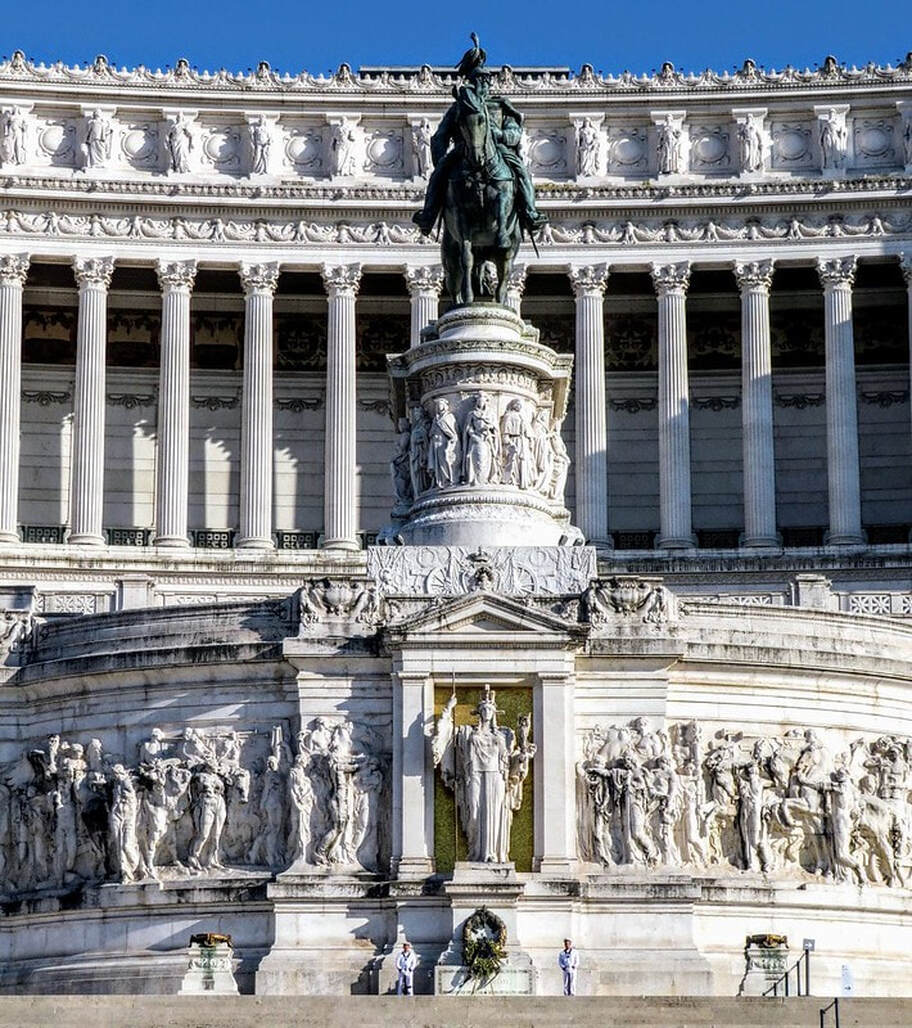 Equestrian statue of King Victor Emmanuel II, the Vittoriano, Rome