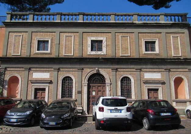 Facade of Michelangelo's House, Rome