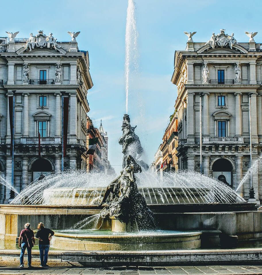Fountain of the Naiads, Piazza della Repubblica, Rome