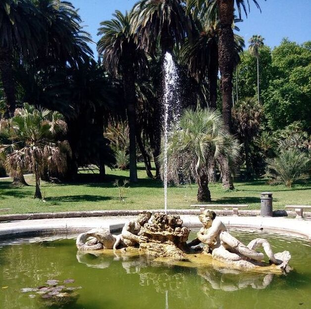 Fountain of the Tritons, Botanical Garden, Rome