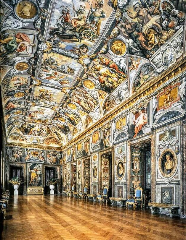 Frescoes by Jacopo Zucchi, Palazzo Ruspoli, Rome