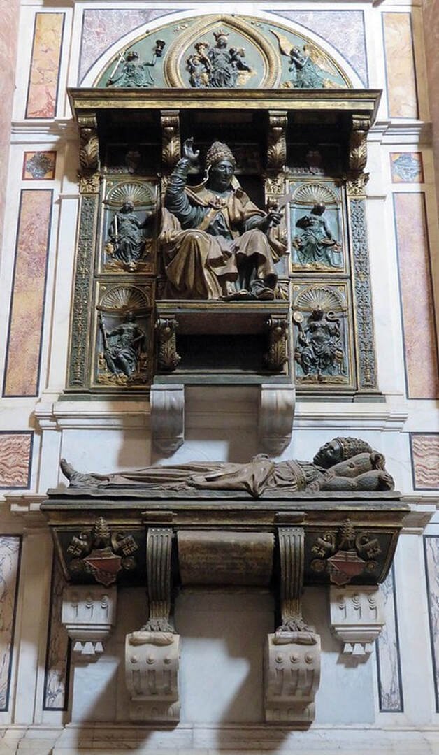 Funerary monument of Pope Innocent VIII, St. Peter's Basilica, Rome