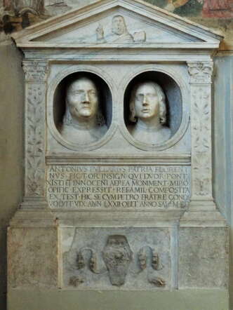 Funerary monument to Antonio and Piero Pollaiuolo, San Pietro in Vincoli, Rome