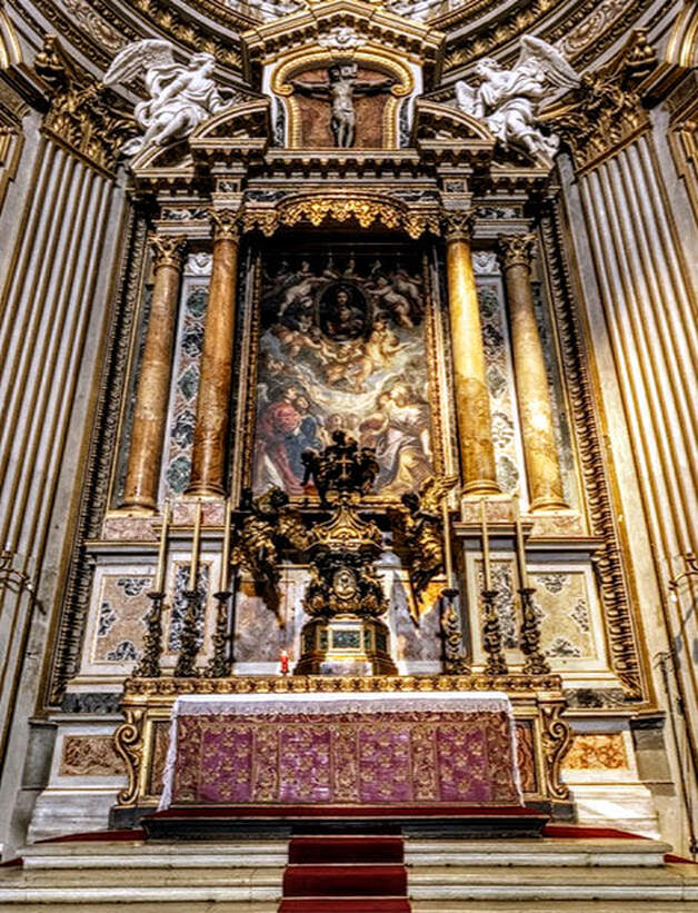 High altar, Chiesa Nuova, Rome