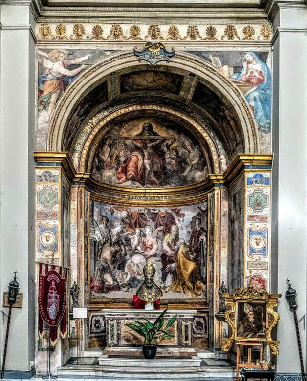 High Altar of church of Sant' Eligio degli Orefici, Rome
