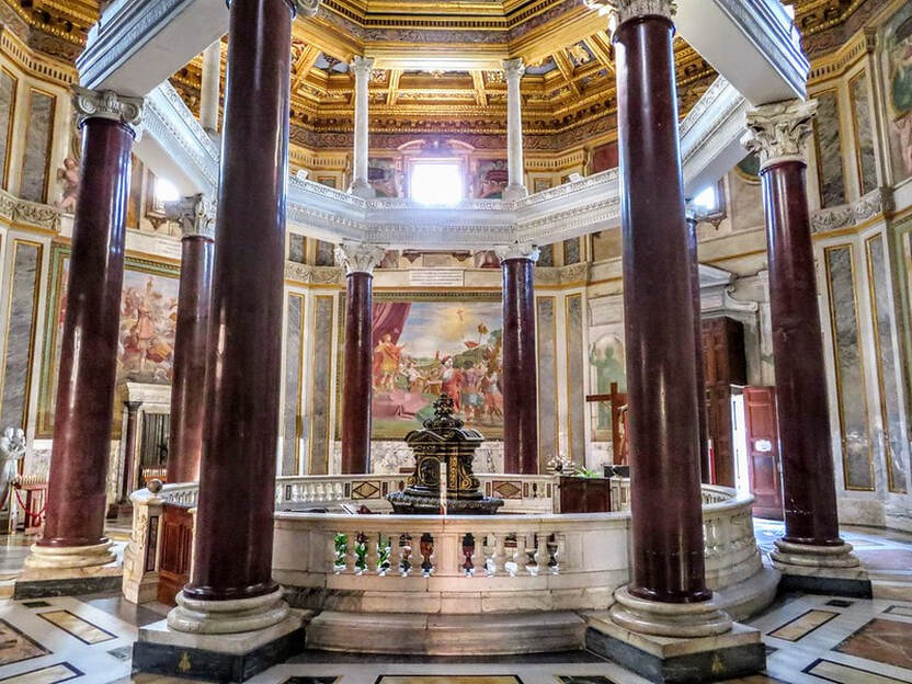 Interior, Lateran Baptistery, Rome