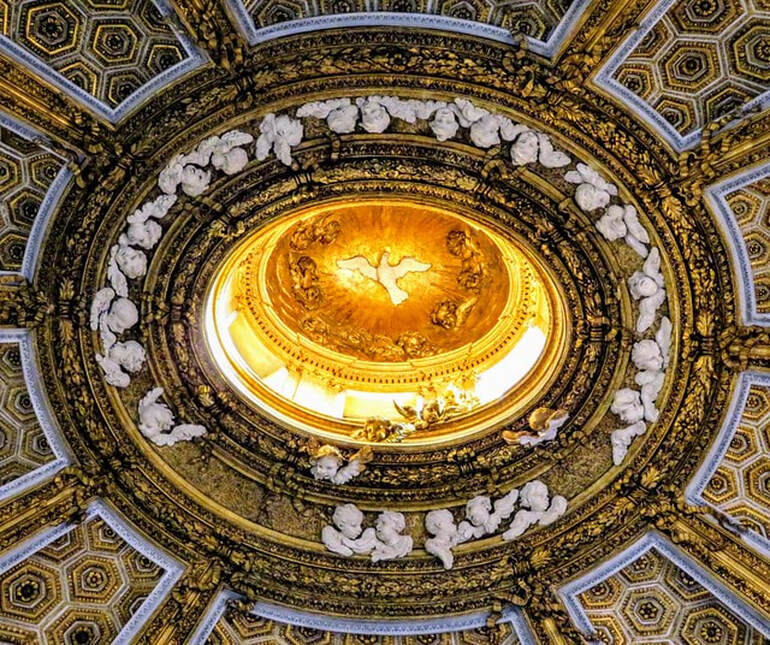 Lantern, church of Sant' Andrea del Quirinale, Rome