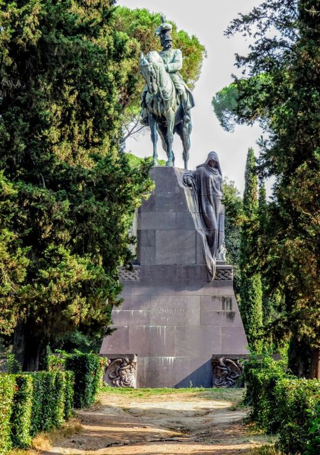 Monument to King Umberto I, Villa Borghese, Rome 