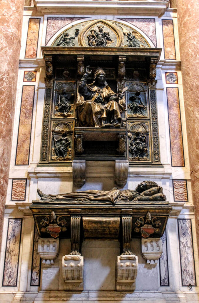 Monument to Pope Innocent VIII, St Peter's Basilica, Rome