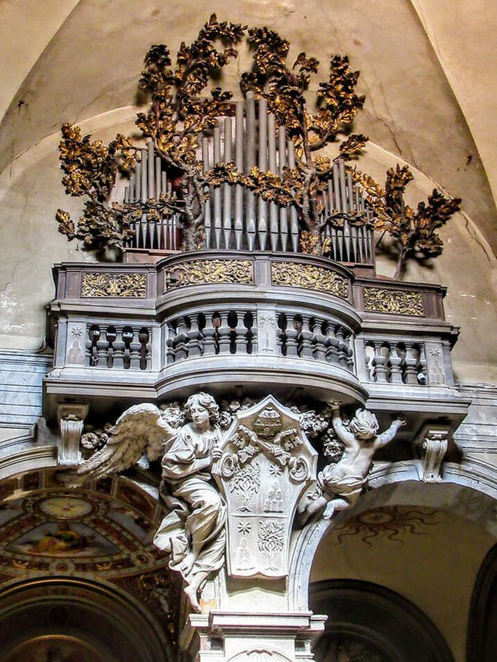 Organ, church of Santa Maria del Popolo, Rome