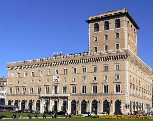 Palazzo delle Assicurazioni Generali di Venezia, Rome