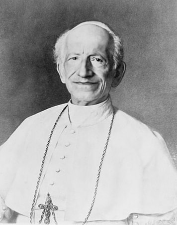 Photograph (1898) of Pope Leo XIII