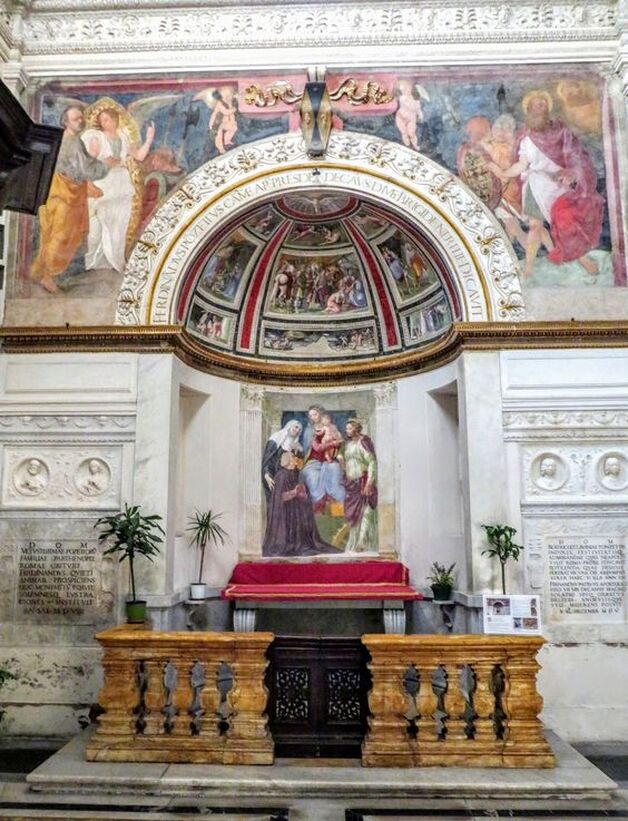 Ponzetti Chapel, Santa Maria della Pace, Rome