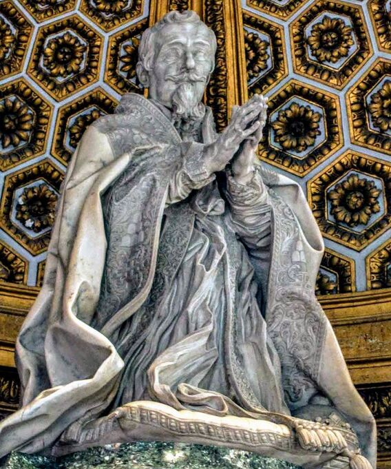 Funerary Monument to Pope Alexander VII (r. 1655-67), St Peter's Basilica, Rome