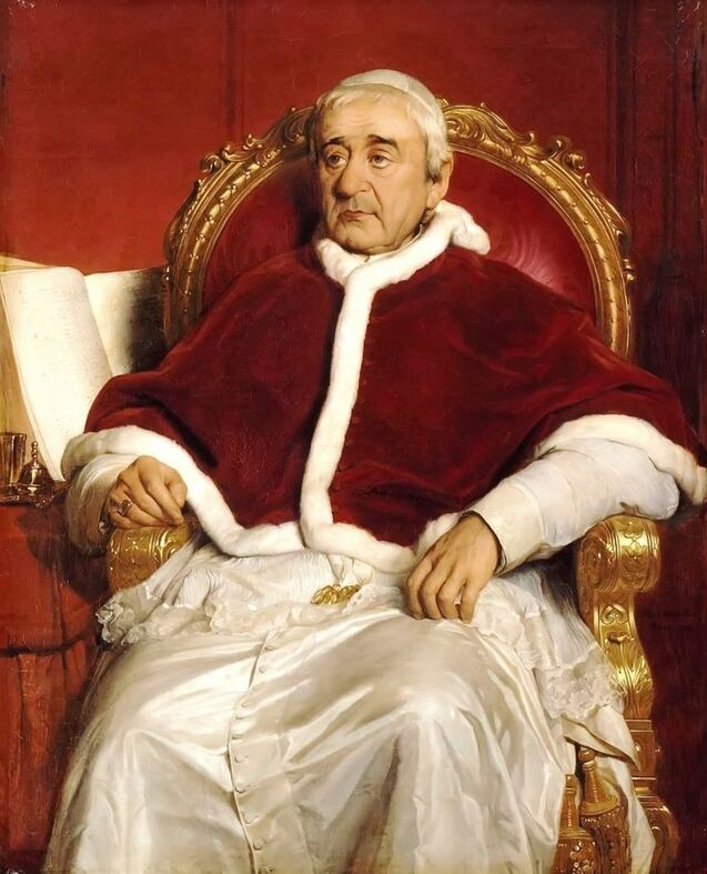 Pope Gregory XVI by Paul Delaroche