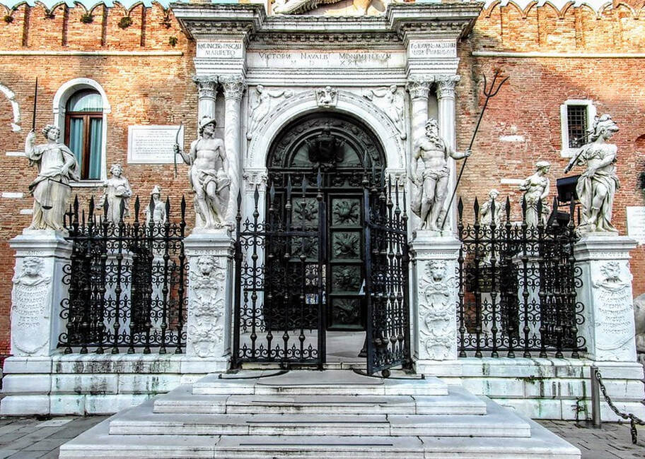 Porta di Terra, Arsenale, Venice