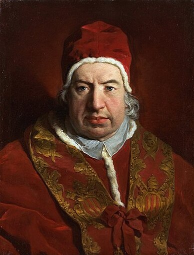 Portrait of Benedict XIV (1746) by Pierre Subleyras