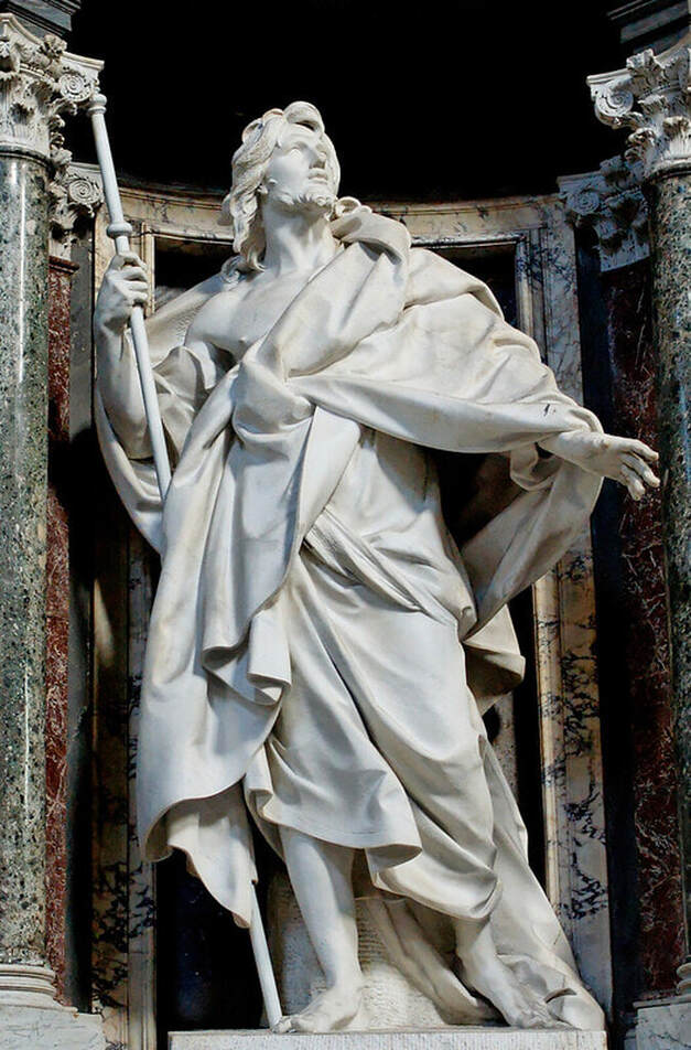 St James the Greater by Camillo Rusconi, San Giovanni in Laterano, Rome