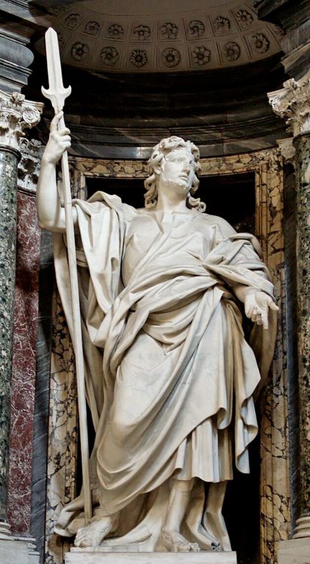 St Jude by Lorenzo Ottoni, San Giovanni in Laterano, Rome
