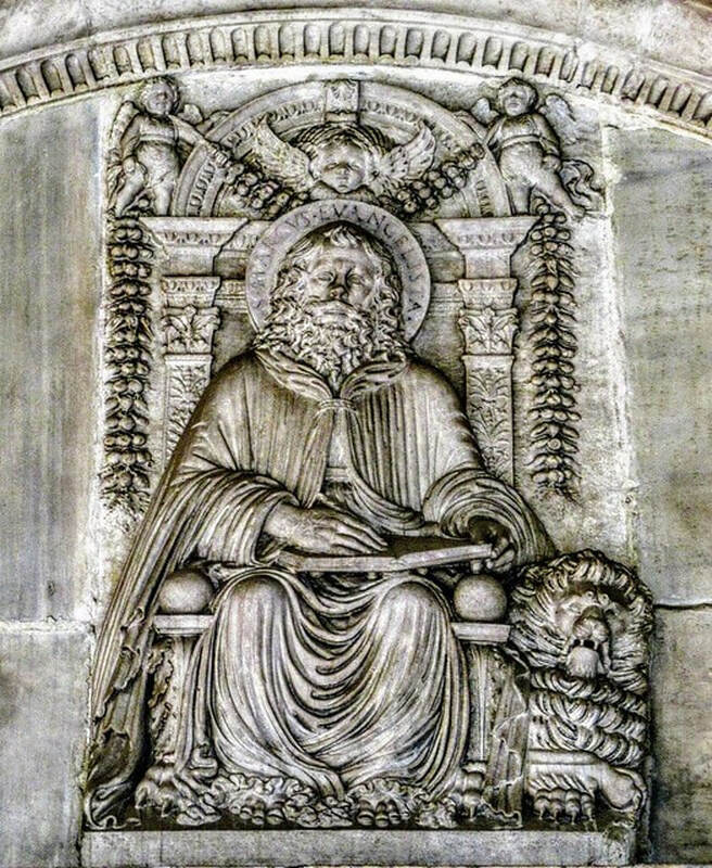 St Mark by Isaia da Pisa, San Marco, Rome