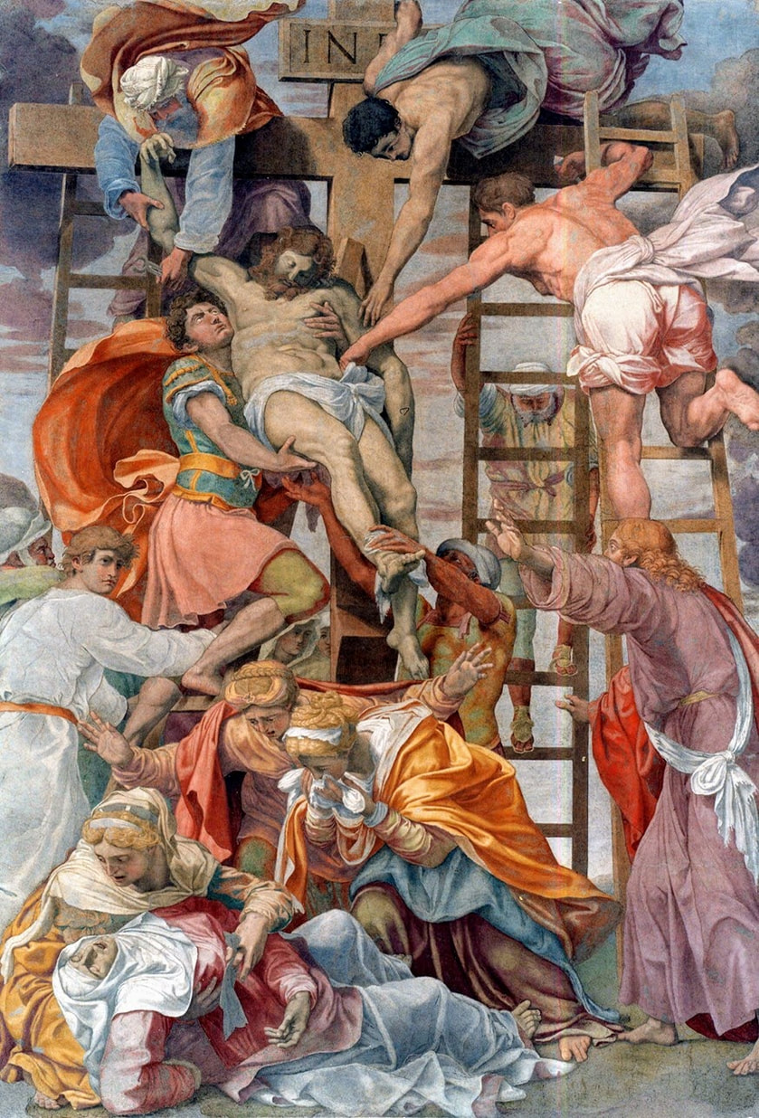 The Descent from the Cross by Daniele da Volterra, Trinità dei Monti, Rome