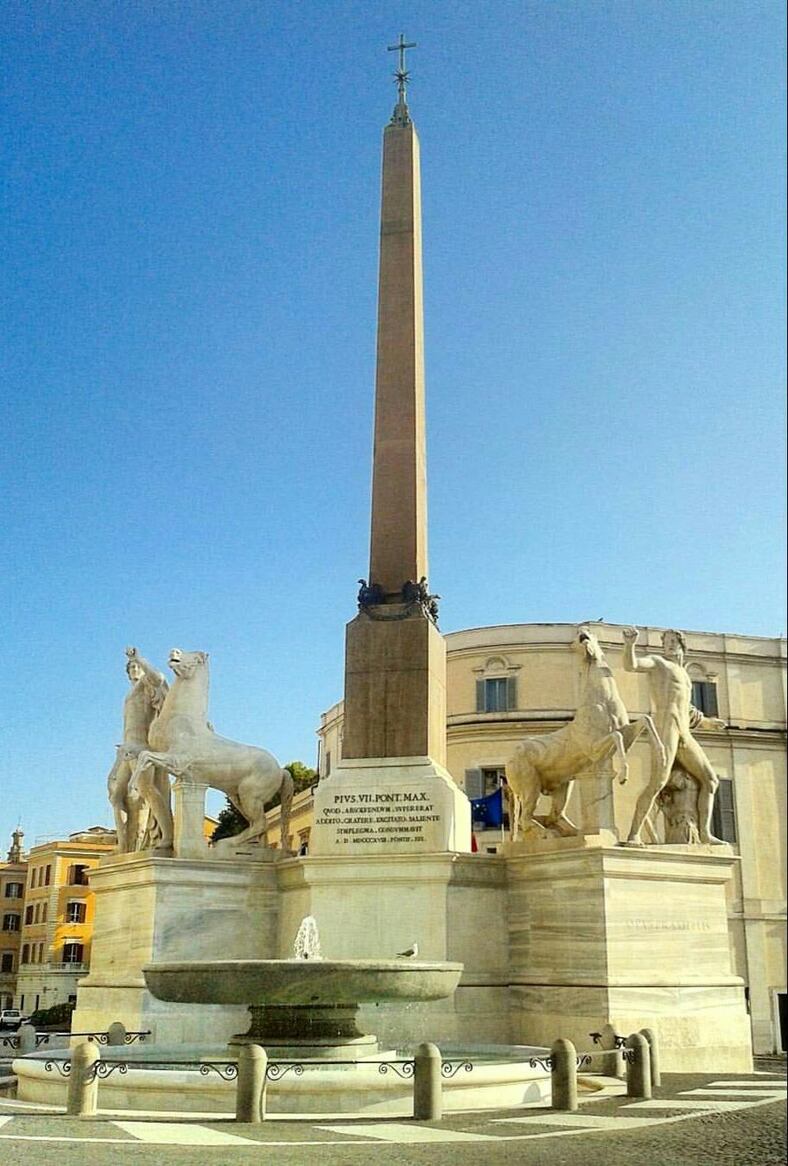 The 'Quirinale' Obelisk, Piazza del Quirinale, Rome