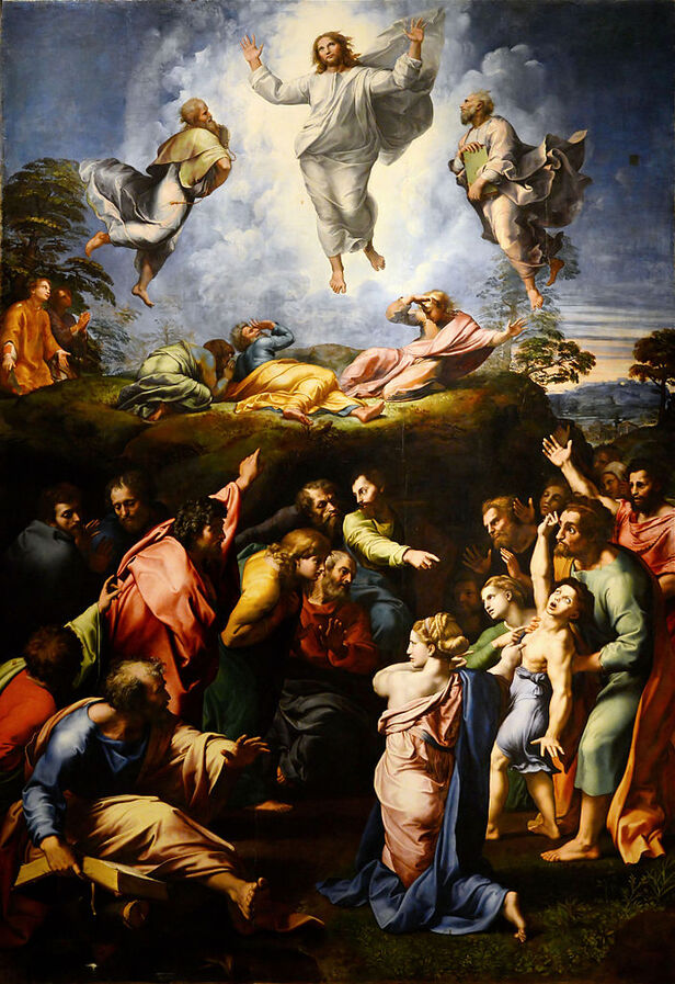 The Transfiguration by Raphael, Vatican Museums, Rome