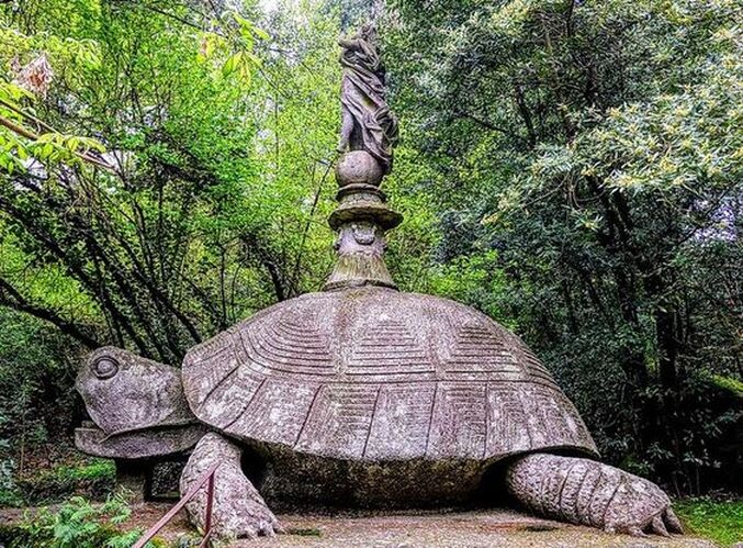 Tortoise, Park of the Monsters, Bomarzo 