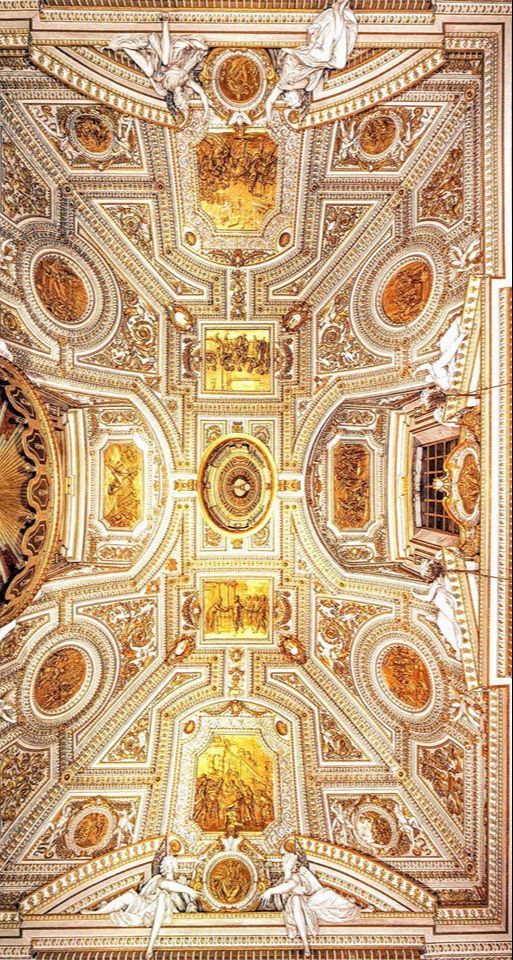 Vault, Chapel of Blessed Sacrament, St Peter's Basilica, Rome