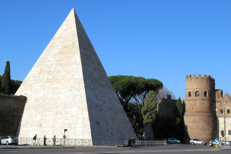 Pyramid of Gaius Cestius, Rome