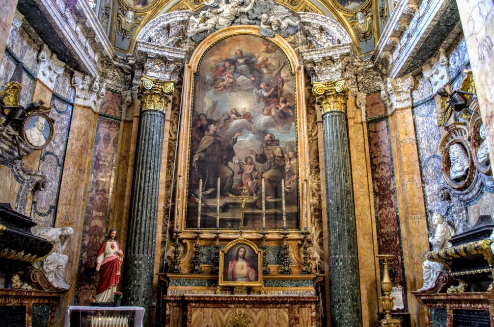 Rospigliosi-Pallavicini Chapel, church of San Francesco a Ripa, Rome