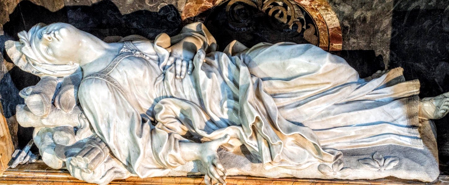 Saint Anastasia by Ercole Ferrata and Francesco Aprile, church of Sant' Anastasia, Rome