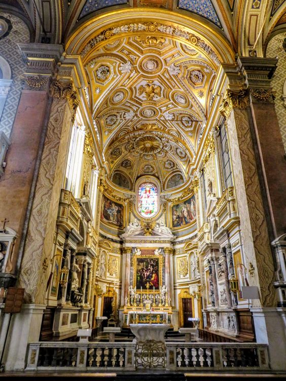 Sanctuary of church of Santa Maria dell' Anima, Rome