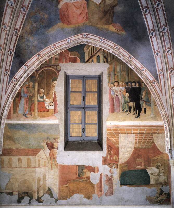 Scenes from life of St Ambrose, Castiglione Chapel, San Clemente, Rome