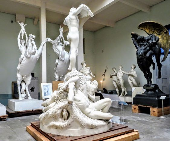 Sculptures, Hendrik Christian Andersen Museum, Rome