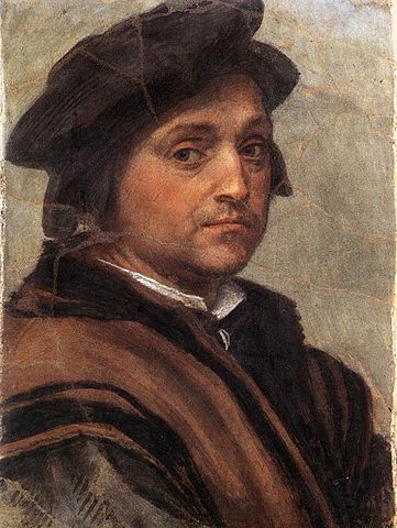 Self-portrait of the painter Andrea del Sarto