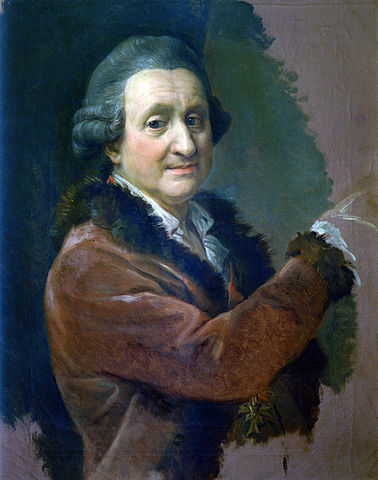 Self portrait of Pompeo Batoni