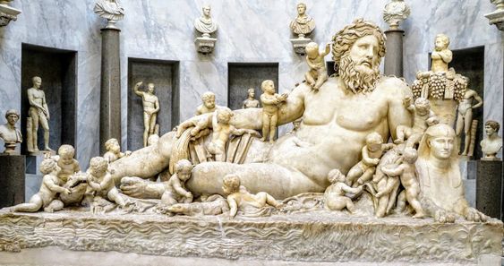 Statue of River Nile, Vatican Museums, Rome