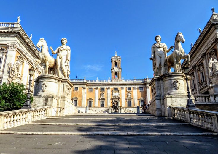 Statues of Castor and Pollux, Piazza del Campidoglio, Rome