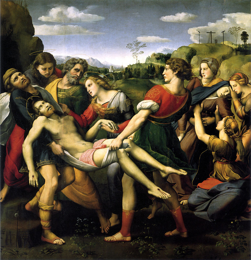The Deposition by Raphael, Galleria Borghese, Rome